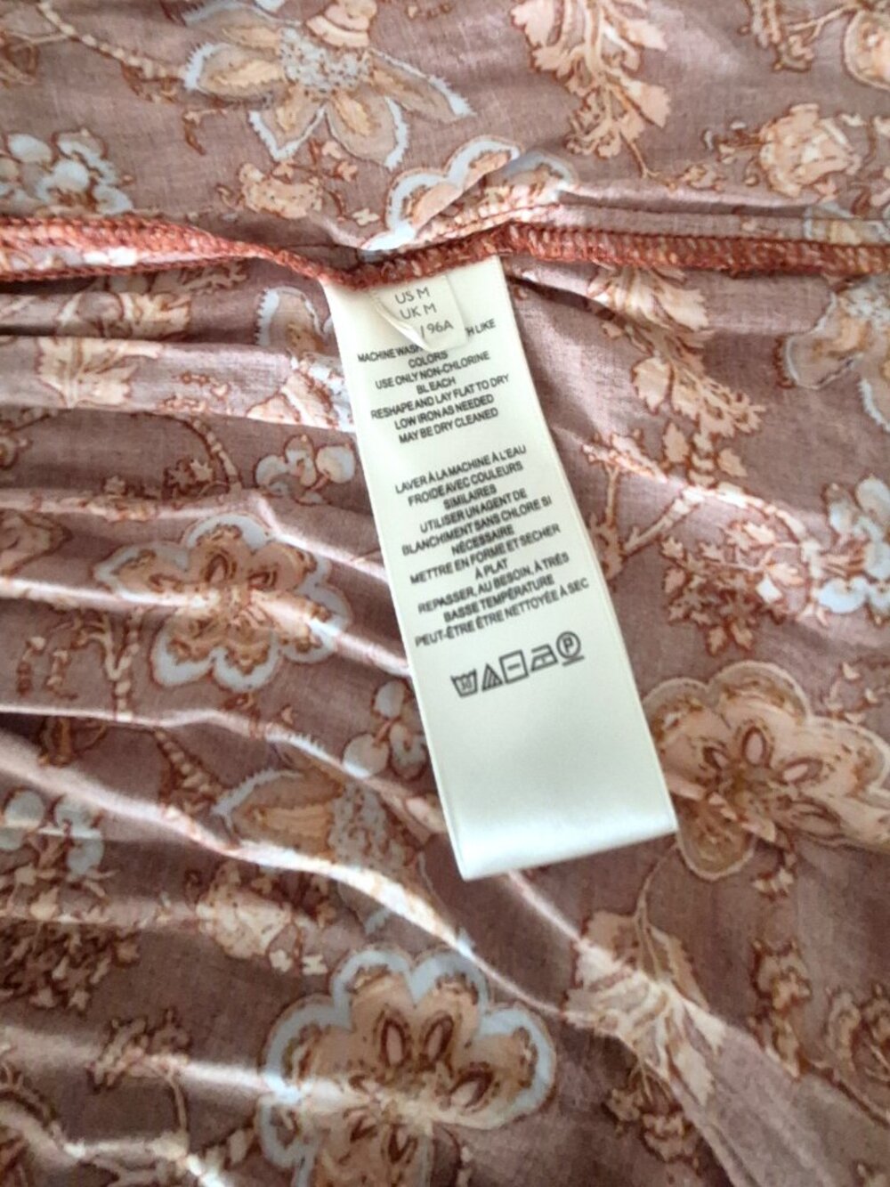 Free People Sweet Escape Maxi Dress Mocha Combo Size M - Picture 11 of 12